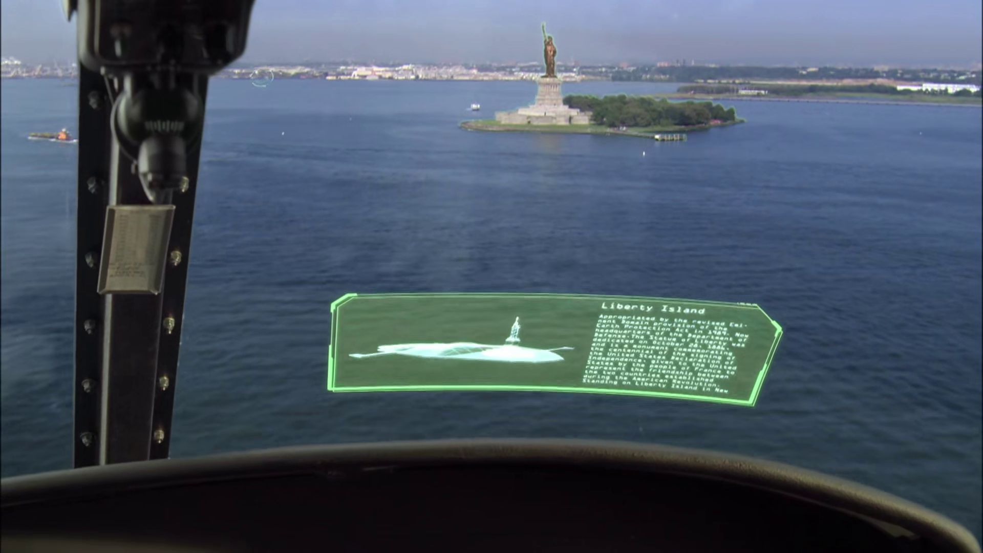 Difference: Liberty Island