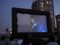 Outdoor screening